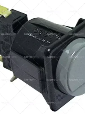 Tlačítkový Dimension 28,5x28,5mm červená / zelená 1CO 250V 16A Připojení plochá zástrčka 6,3 mm Super Cena