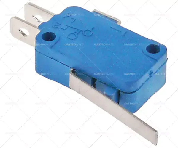 Sezónní Sleva mikrospínač s páčkou 250V 16A 1CO připojení vnější faston 6,3mm L 28mm L1 35mm