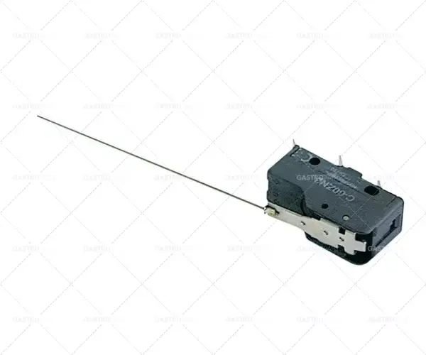Top Prodej mikrospínač s pákou 250V 16A 1co vnější připojení 6,3mm délka páky 140mm