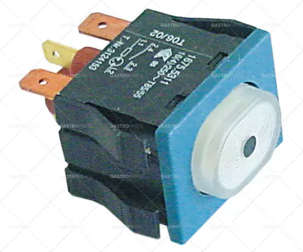 Nová Kolekce momentový spínač montážní rozměry 30x22mm bílý