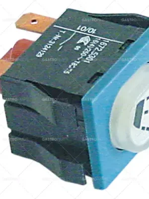 momentové tlačítko, montážní rozměr 30x22mm 250V 16A Výprodej