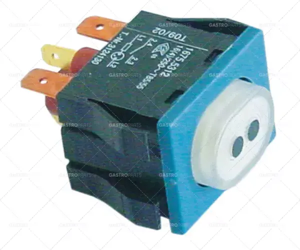 Akce momentový spínač montážní rozměry 30x22mm bílý