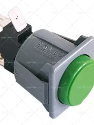 Cenový Hit momentový spínač montážní rozměry 28,5x28,5mm zelený 1CO 250V