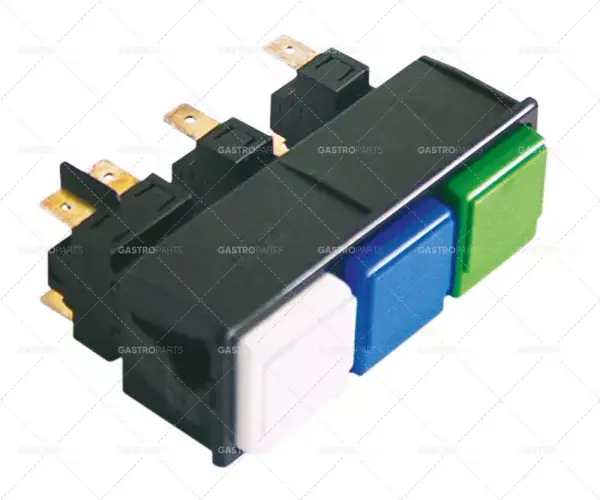 Aktuální sada tlačítek montážní rozměr 28,5x77,5mm 250V 16A