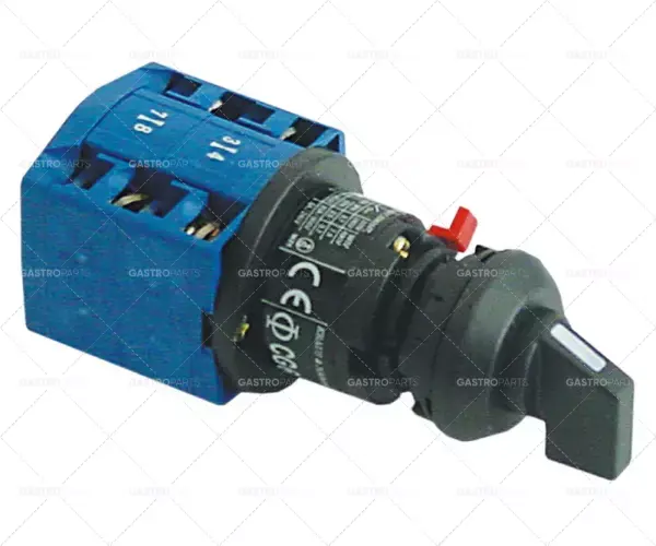 otočný spínač 3 0-1-2 sady kontaktů 4 400V 20A hřídel ø 6x4,6mm hřídel L 21mm připojovací šroub Přímo Od Výrobce