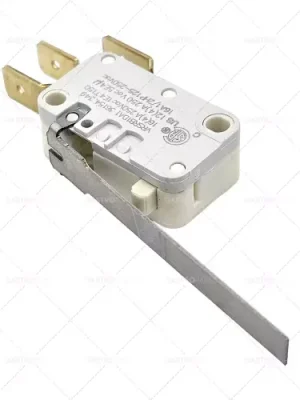 Ověřený Mikrospínač s pákou 250V 16A 1Kor spojovací styčnice 6,3mm L 55mm
