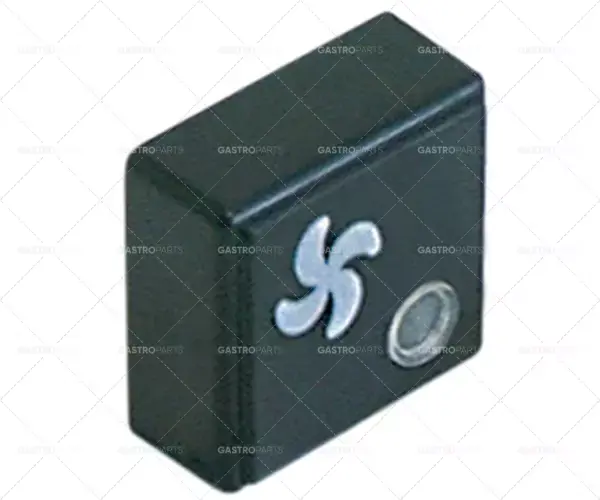 velikost tlačítka 23x23mm černá ventilace s čočkou Ověřený