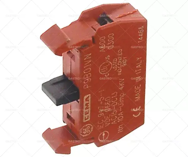 Ověřený kontaktní blok GENERAL ELECTRIC P9B01VN 1NC max 660V 10A