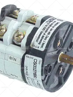Časově Omezené Nahrazeno 348 053 / rotačních polohách 2 0-1 sady kontaktů 4 Typ CS0327690 600V 32A osy o 5x5mm