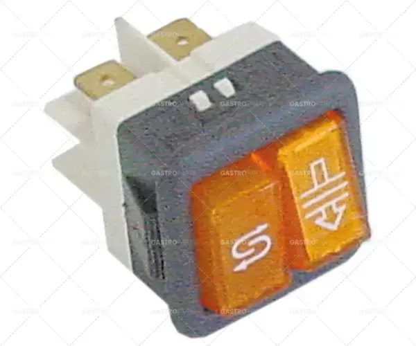 momentový kolébkový spínač montážní rozměr 27,8x25mm 230V 16A Novinka