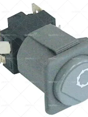 Tlačítkový Dimension 28,5x28,5mm šedá připojení 2CO 250V 16A Začátek plochou zástrčku 6,3 mm Speciální Cena