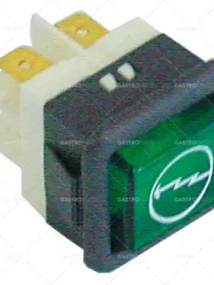 Vrácení Zdarma Signální světlo rozměr 27,8x25mm zelená 230 Připojení Plochý konektor 6,3mm