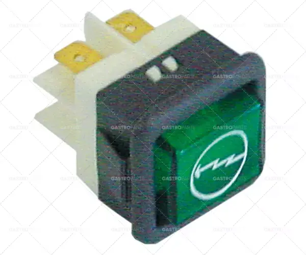 Vrácení Zdarma Signální světlo rozměr 27,8x25mm zelená 230 Připojení Plochý konektor 6,3mm