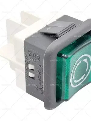 Signální světlo rozměr 27,8x25mm zelená 230 Připojení Plochý konektor 6,3 mm Temp.Best. 125 ° C Vysoce Kvalitní