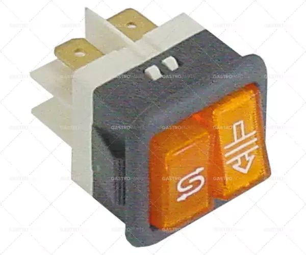 Cenová Bomba momentový kolébkový spínač montážní rozměr 27,8x25mm 230V 16A