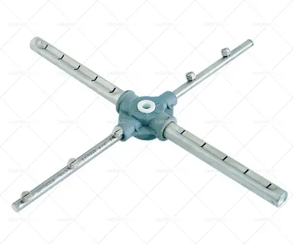 Autentický délka mycího a spodního oplachového ramene 350 mm 10 mycích trysek 5 oplachových trysek průměr upevnění 10 mm 32 mm