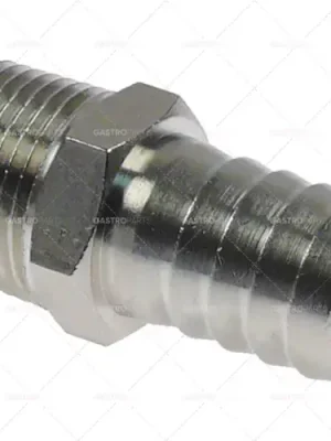 hadicová spojka závit 3/8" přímá hadice ø 14 mm poniklovaná mosaz Sezónní Sleva