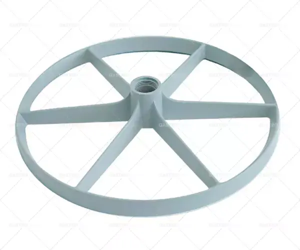 stojan kulatá základna průměr 280 mm celková výška 54 mm upínací průměr 22 mm plast Sleva