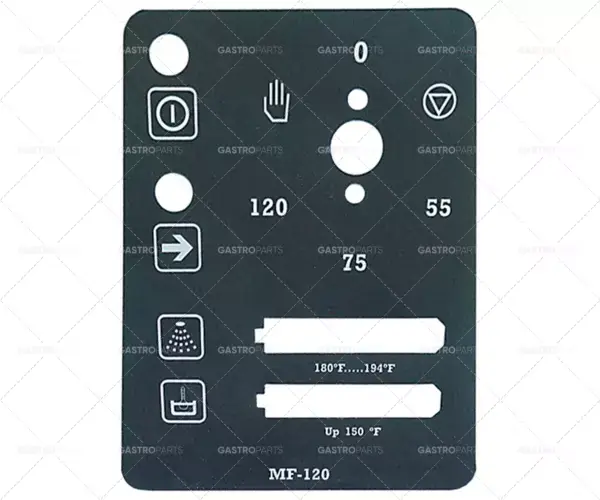 Oblíbený membránová klávesnice pro myčku fi120