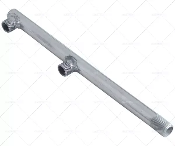 Tovární Cena oplachovací rameno L 200mm trysky 2 závity M12x1 montážní pozice horní