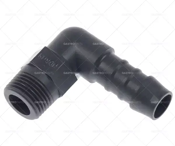 hadicová úhlová spojka se závitem 3/8" průměr hadice 12 mm plastová Zlevněný