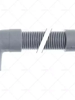 Vypouštěcí hadice DN19 L 1500mm rovný rovnou o vnější 24mm ohnuté o vnitřní 21mm o 19mm uvnitř Sleva