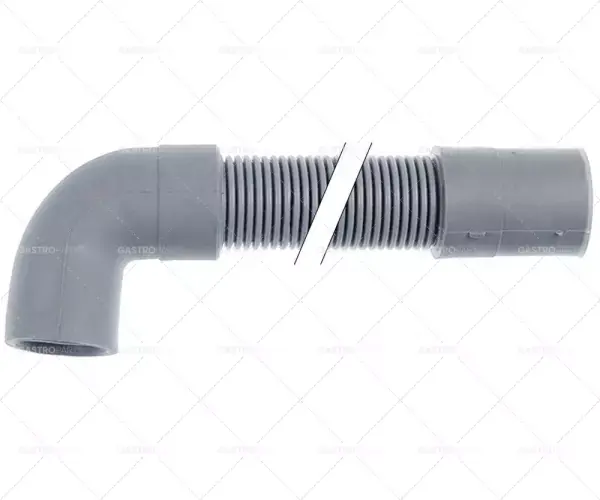 Vypouštěcí hadice DN19 L 1500mm rovný rovnou o vnější 24mm ohnuté o vnitřní 21mm o 19mm uvnitř Sleva