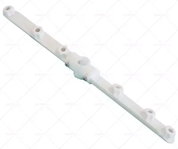 Ověřený oplachovací rameno, montážní pozice horní d 380mm trysky 6 montážní ø 18mm