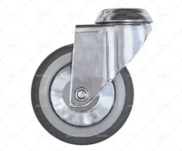 otočné kolečko ø 100 mm otvor pro šroub ø 12 mm pouzdro ss nosnost 80 kg ložisko kuličkové ložisko Cenová Bomba