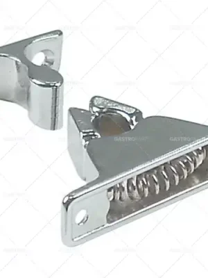 Levný západka d 61 mm š 14 mm v 39 mm montážní vzdálenost 51 mm tloušťka pružiny 1 mm