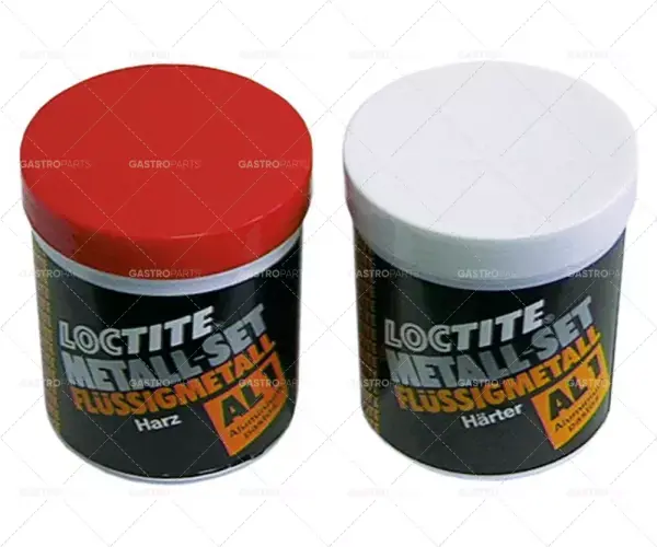 tekutý kov LOCTITE 3475 A+B pastovitá hliníková plechovka 2x250g Nízká Cena