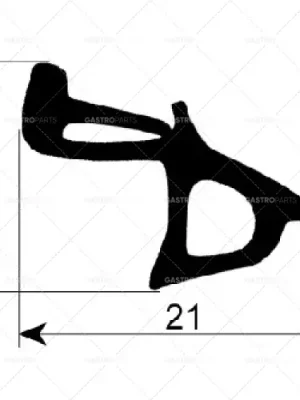 těsnění dveří 2920 dlouhé 1410 mm Kup Teď