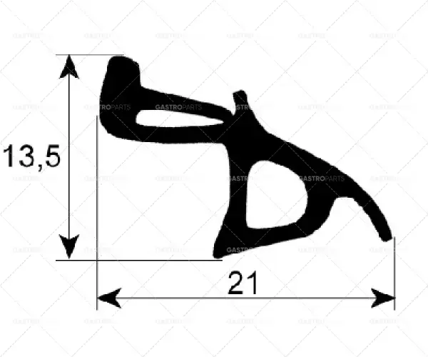 těsnění dveří 2920 dlouhé 1410 mm Kup Teď
