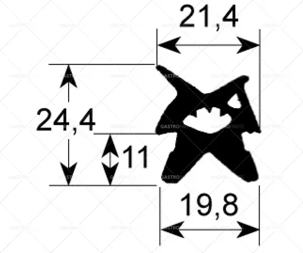 Objednat Nyní Dveře pásek 2420 B 330 mm L 410 mm Rozměr Unit 1