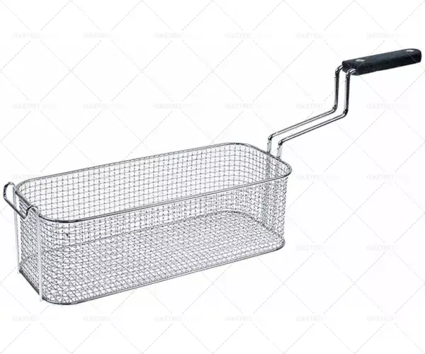 fritovací koš d1 365 mm š1 140 mm v1 110 mm chromovaná ocel Výprodej