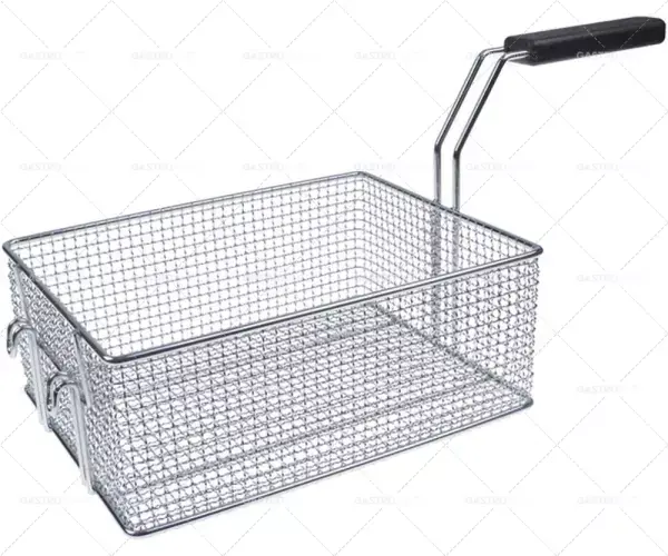 Oblíbený Fritteusenkorb L1 270 mm 200 mm B1 H1 110mm ocelové chromované