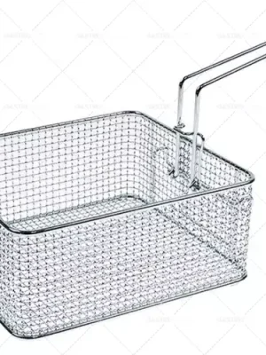koš fritézy L1 245mm š1 220mm H1 95mm chromovaná ocelová výklopná rukojeť Finální Výprodej