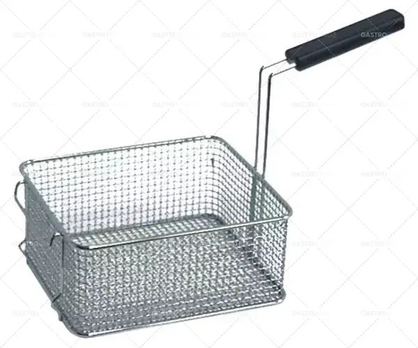 Výprodej Fritteusenkorb L1 235 mm 200 mm B1 H1 100 mm L2 395mm H2 210 mm ocelové chromované
