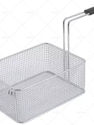 fritovací koš L1 290mm Š1 215mm H1 120mm L2 410mm H3 240mm chromovaná ocel Sleva