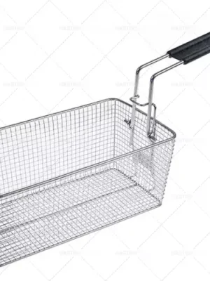 Horká Nabídka Fritteusenkorb L1 260 mm 140 mm B1 H1 100 mm L2 220 mm H2 165 mm H3 190 mm ocelové chromované
