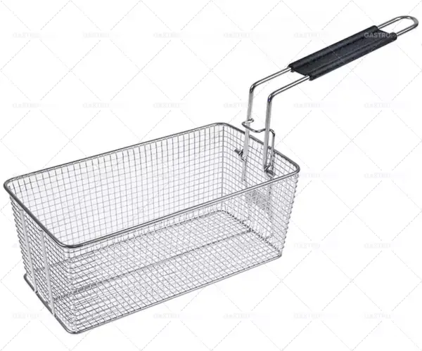 Horká Nabídka Fritteusenkorb L1 260 mm 140 mm B1 H1 100 mm L2 220 mm H2 165 mm H3 190 mm ocelové chromované