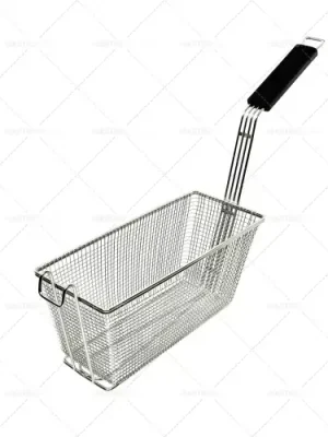 Fritteusenkorb L1 275 / 345mm 140 mm B1 H1 155 mm L2 585 mm H2 280 mm H3 315 mm z nerezové oceli Bezpečná Platba