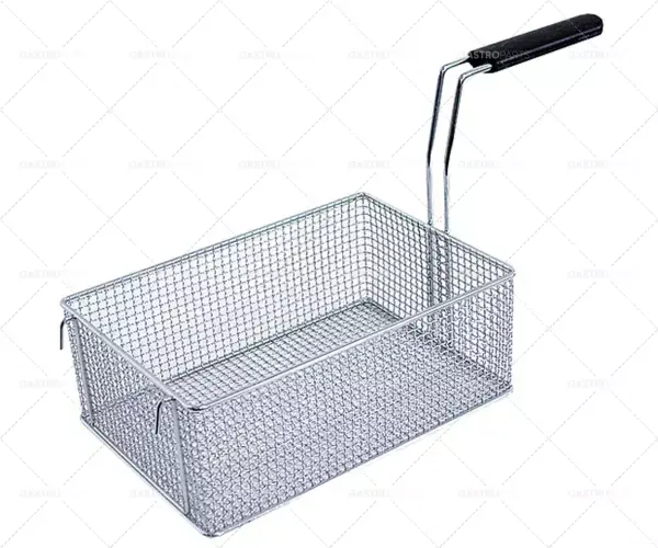 Autentický koš na fritézu L1 295mm š1 200mm H1 110mm chromovaná ocel