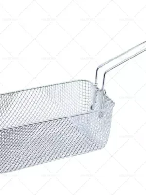 fritteusenkorb L1 260 mm 135 mm B1 H1 100mm ocelové chromované Časově Omezené