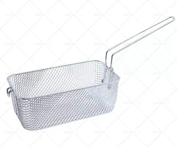 fritteusenkorb L1 260 mm 135 mm B1 H1 100mm ocelové chromované Časově Omezené