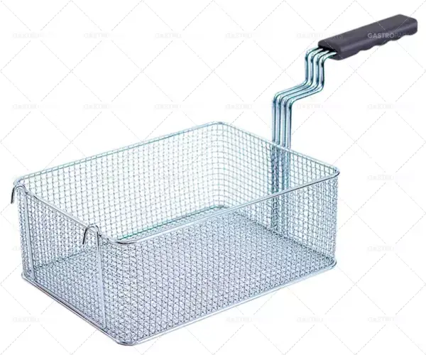 Nejlepší Volba Fritteusenkorb L1 310 mm 230 mm B1 H1 120mm ocelové chromované