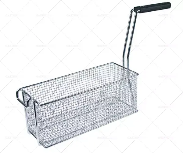 Fritteusenkorb L1 330 mm 140 mm B1 H1 L2 125 mm 500 mm 300 mm H3 Ocelová chromovaná Omezená Nabídka