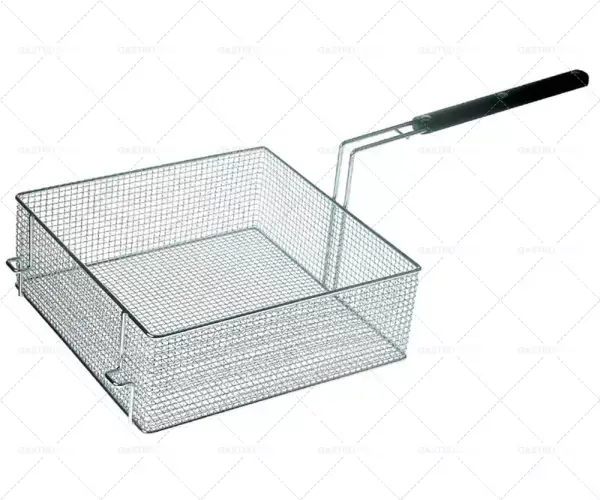 Nejprodávanější fritovací koš d1 340 mm š1 335 mm v1 120 mm chromovaná ocel