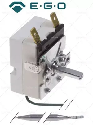 termostat t.max. 120°C teplotní rozsah 30-120°C 1pólová 1NO 16A sonda ø 6mm sonda L 85mm Výhodná Nabídka