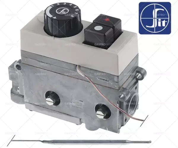 Levný plynový termostat SIT typ MINISIT 710 t.max. 100°C30-100°C